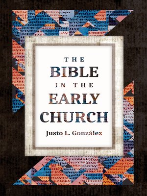 cover image of The Bible in the Early Church